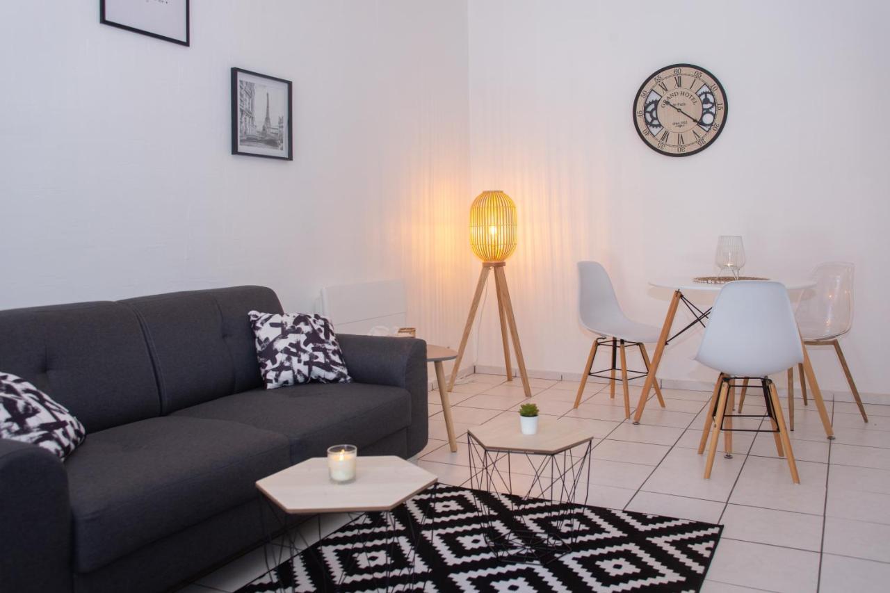 Appartamento T2 Industriel avec terrasse et parking privé Amiens Esterno foto